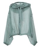 【グリーンパークス/Green Parks】の・ELENCARE DUE シアーマウンテンパーカー 人気、トレンドファッション・服の通販 founy(ファニー) ファッション Fashion レディースファッション WOMEN アウター Coat Outerwear ジャケット Jackets おすすめ Recommend クロップド Cropped シアー Sheer ジャケット Jacket パーカー Hoodie フォルム Form ポケット Pocket ワイド Wide 夏 Summer 春 Spring S/S・春夏 Ss・Spring/Summer thumbnail Green|ID: prp329100004495131 ipo3291000000031702683