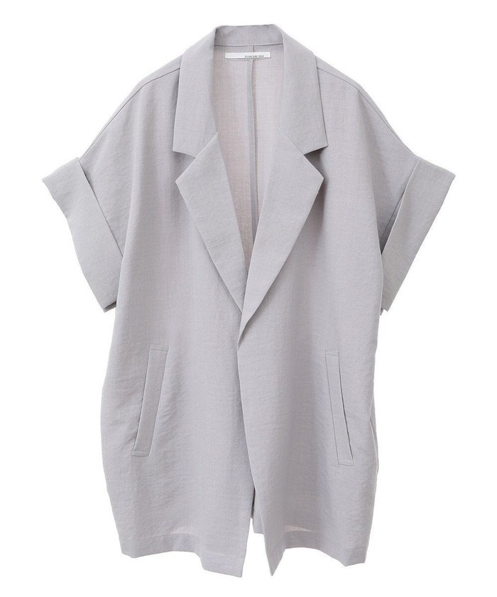 【グリーンパークス/Green Parks】の・ELENCARE DUE ショートスリーブジャケット インテリア・キッズ・メンズ・レディースファッション・服の通販 founy(ファニー) https://founy.com/ ファッション Fashion レディースファッション WOMEN アウター Coat Outerwear ジャケット Jackets テーラードジャケット Tailored Jackets NEW・新作・新着・新入荷 New Arrivals おすすめ Recommend ショート Short ジャケット Jacket スリーブ Sleeve ポケット Pocket 夏 Summer 春 Spring S/S・春夏 Ss・Spring/Summer 軽量 Lightweight |ID: prp329100004495134 ipo3291000000031702697