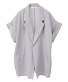 【グリーンパークス/Green Parks】の・ELENCARE DUE ショートスリーブジャケット Light Gray|ID: prp329100004495134 ipo3291000000031702697