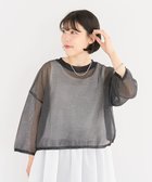 【グリーンパークス/Green Parks】の・ELENCARE DUE ラメシアーニットプルオーバ Black|ID: prp329100004495139 ipo3291000000032743403