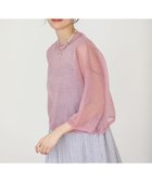 【グリーンパークス/Green Parks】の・ELENCARE DUE ラメシアーニットプルオーバ Pink|ID: prp329100004495139 ipo3291000000032743404