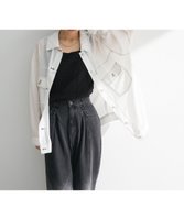 【グリーンパークス/Green Parks】の・ELENCARE DUE カラーステッチシアーGジャン 人気、トレンドファッション・服の通販 founy(ファニー) ファッション Fashion レディースファッション WOMEN アウター Coat Outerwear ジャケット Jackets デニムジャケット Denim Jackets NEW・新作・新着・新入荷 New Arrivals シアー Sheer ジャケット Jacket デニム Denim ポケット Pocket メタル Metal 夏 Summer 春 Spring S/S・春夏 Ss・Spring/Summer |ID:prp329100004495141