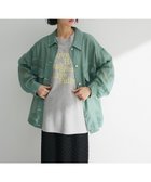 【グリーンパークス/Green Parks】の・ELENCARE DUE カラーステッチシアーGジャン 人気、トレンドファッション・服の通販 founy(ファニー) ファッション Fashion レディースファッション WOMEN アウター Coat Outerwear ジャケット Jackets デニムジャケット Denim Jackets シアー Sheer ジャケット Jacket デニム Denim ポケット Pocket メタル Metal 夏 Summer 春 Spring S/S・春夏 Ss・Spring/Summer thumbnail Green|ID: prp329100004495141 ipo3291000000031702754