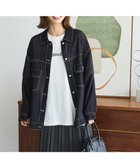 【グリーンパークス/Green Parks】の・ELENCARE DUE カラーステッチシアーGジャン Black|ID: prp329100004495141 ipo3291000000033622565