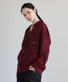 【グリーンパークス/Green Parks】の・ELENCARE DUE カラーステッチシアーGジャン Bordeaux|ID: prp329100004495141 ipo3291000000033622567