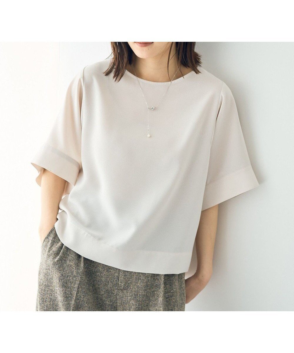 【イェッカ ヴェッカ/YECCA VECCA】のドルマンブラウス インテリア・キッズ・メンズ・レディースファッション・服の通販 founy(ファニー) 　ファッション　Fashion　レディースファッション　WOMEN　トップス・カットソー　Tops/Tshirt　シャツ/ブラウス　Shirts/Blouses　おすすめ　Recommend　シンプル　Simple　フェミニン　Feminine　ボトム　Bottom　ポケット　Pocket　夏　Summer　春　Spring　S/S・春夏　Ss・Spring/Summer　Light Beige|ID: prp329100004495150 ipo3291000000031702815