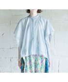 【コキュウ/COQ】の【家庭洗濯可能】SHORT CAPE 2 ブラウス 人気、トレンドファッション・服の通販 founy(ファニー) ファッション Fashion レディースファッション WOMEN トップス・カットソー Tops/Tshirt シャツ/ブラウス Shirts/Blouses インナー Inner 春 Spring 洗える Washable コレクション Collection シアー Sheer ストライプ Stripe バランス Balance パイピング Piping パターン Pattern ボトム Bottom S/S・春夏 Ss・Spring/Summer 犬 Dog 夏 Summer thumbnail ブルー|ID: prp329100004495154 ipo3291000000032262266