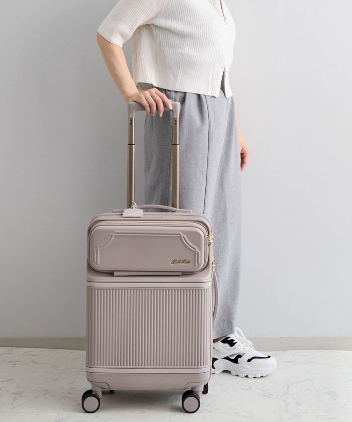 【エースバッグズアンドラゲッジ/ACE BAGS & LUGGAGE】のJewelna Rose コゼット・スーツケース 機内持ち込みサイズ 33L 05541 インテリア・キッズ・メンズ・レディースファッション・服の通販 founy(ファニー) https://founy.com/ ファッション Fashion レディースファッション Ladies' Fashion Online スーツ Suits イエロー Yellow イラスト Illustration クッション Cushion チャーム Charm フェミニン Feminine フラワー Flower フロント Front ポケット Pocket ポーチ Pouch 羽織 Haori メッシュ Mesh モチーフ Motif リュック Ruck Sack 再入荷 Restock/Back In Stock/Re Arrival おすすめ Recommend 旅行 Travel スーツケース キャリーケース Suitcase エレガント 上品 Elegant 卒業式 Graduation Ceremony |ID: prp329100004495158 ipo3291000000032621686