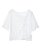 【アースミュージックアンドエコロジー/earth music&ecology】のアシメネックドロストシアープルオーバー Off White|ID: prp329100004495177 ipo3291000000032618581