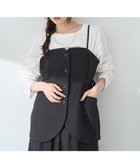 【アースミュージックアンドエコロジー/earth music&ecology】のフロントボタンビスチェ 人気、トレンドファッション・服の通販 founy(ファニー) ファッション Fashion レディースファッション Ladies' Fashion Online アウター Coat Outerwear トップス・カットソー Tops/Tshirt ベスト/ジレ Gilets/Vests ビスチェ Bustier おすすめ Recommend セットアップ Set Up トレンド Trend ビスチェ Bustier フォルム Form ベスト Vest ポケット Pocket マニッシュ Mannish 夏 Summer 春 Spring S/S・春夏 Ss・Spring/Summer thumbnail Black|ID: prp329100004495179 ipo3291000000032620883