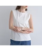【イェッカ ヴェッカ/YECCA VECCA】のコットンスムースノースリーブトップス Off White|ID: prp329100004495199 ipo3291000000031830525