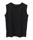 【イェッカ ヴェッカ/YECCA VECCA】のコットンスムースノースリーブトップス Black|ID: prp329100004495199 ipo3291000000031830527
