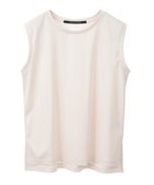 【イェッカ ヴェッカ/YECCA VECCA】のコットンスムースノースリーブトップス Beige|ID: prp329100004495199 ipo3291000000031830528