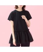 【エニィファム/any FAM】の【洗濯機可/接触冷感/UVケア】ソロナチュールチュニック 人気、トレンドファッション・服の通販 founy(ファニー) ファッション Fashion レディースファッション Fashion for Women トップス・カットソー Cut & Sew Tops シャツ・ブラウス・オフィスカジュアル Elegant Blouses & Button-Ups ロングTシャツ・Tシャツ Longline T-Shirts & Tees カットソー・ベーシックTシャツ Cut-and-Sewn Tops / Stretch Tees & Basics エアリー Airy Texture 春 Spring カットソー Cut and Sewn Top タフタ Taffeta, Structured Fabric チュニック Tunic, Long Top チュール Tulip, Tulip Motif バランス Balance, Style Balance S/S・春夏 SS, Spring/Summer, Warm Season 再入荷 Restock / Back in Stock おすすめ Recommended / Our Picks 夏 Summer thumbnail ブラック|ID: prp329100004495203 ipo3291000000033212321