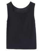 【イェッカ ヴェッカ/YECCA VECCA】の2wayスクエアノースリーブニット Dark Navy|ID: prp329100004495205 ipo3291000000031703168