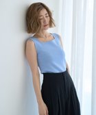 【イェッカ ヴェッカ/YECCA VECCA】の2wayスクエアノースリーブニット Light Blue|ID: prp329100004495205 ipo3291000000032968888