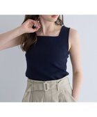 【イェッカ ヴェッカ/YECCA VECCA】の2wayスクエアノースリーブニット Dark Navy|ID: prp329100004495205 ipo3291000000032968889