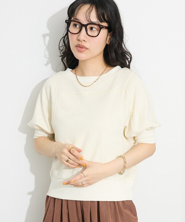 【クラフトスタンダードブティック/CRAFT STANDARD BOUTIQUE】のTC裏毛ボリュームハーフスリーブプルオーバー インテリア・キッズ・メンズ・レディースファッション・服の通販 founy(ファニー) https://founy.com/ ファッション Fashion レディースファッション WOMEN トップス・カットソー Tops/Tshirt パーカ Sweats プルオーバー Pullover スウェット Sweat インナー Inner 春 Spring カットソー Cut And Sew スウェット Sweat スリーブ Sleeve ハーフ Half ボトム Bottom ポケット Pocket ロング Long S/S・春夏 Ss・Spring/Summer 夏 Summer 2025年 2025 2025春夏・S/S Ss,Spring/Summer,2025 |ID: prp329100004495214 ipo3291000000031984984