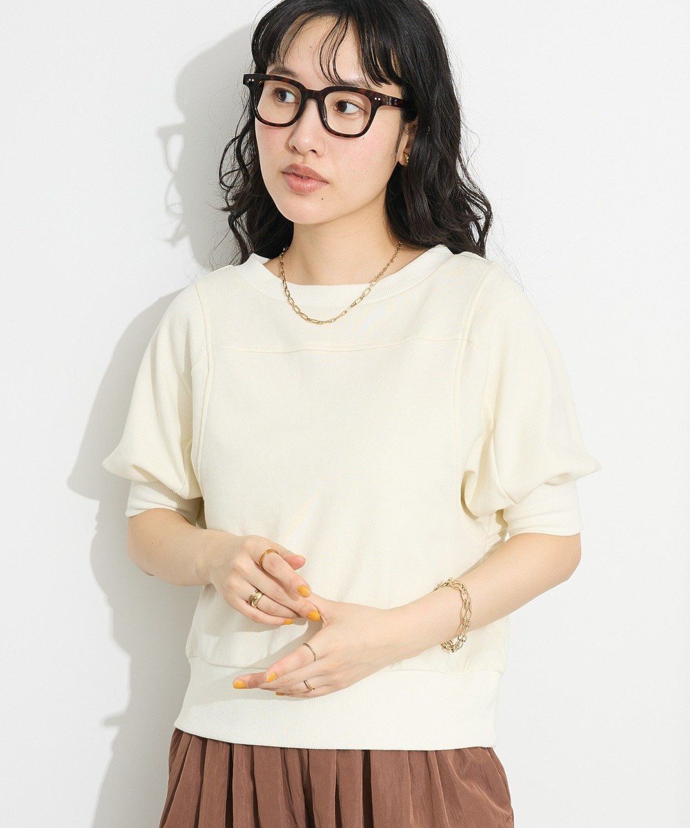 【クラフトスタンダードブティック/CRAFT STANDARD BOUTIQUE】のTC裏毛ボリュームハーフスリーブプルオーバー 人気、トレンドファッション・服の通販 founy(ファニー) 　ファッション　Fashion　レディースファッション　WOMEN　トップス・カットソー　Tops/Tshirt　パーカ　Sweats　プルオーバー　Pullover　スウェット　Sweat　インナー　Inner　春　Spring　カットソー　Cut And Sew　スウェット　Sweat　スリーブ　Sleeve　ハーフ　Half　ボトム　Bottom　ポケット　Pocket　ロング　Long　S/S・春夏　Ss・Spring/Summer　夏　Summer　2025年　2025　2025春夏・S/S　Ss,Spring/Summer,2025　 other-1|ID: prp329100004495214 ipo3291000000031984984