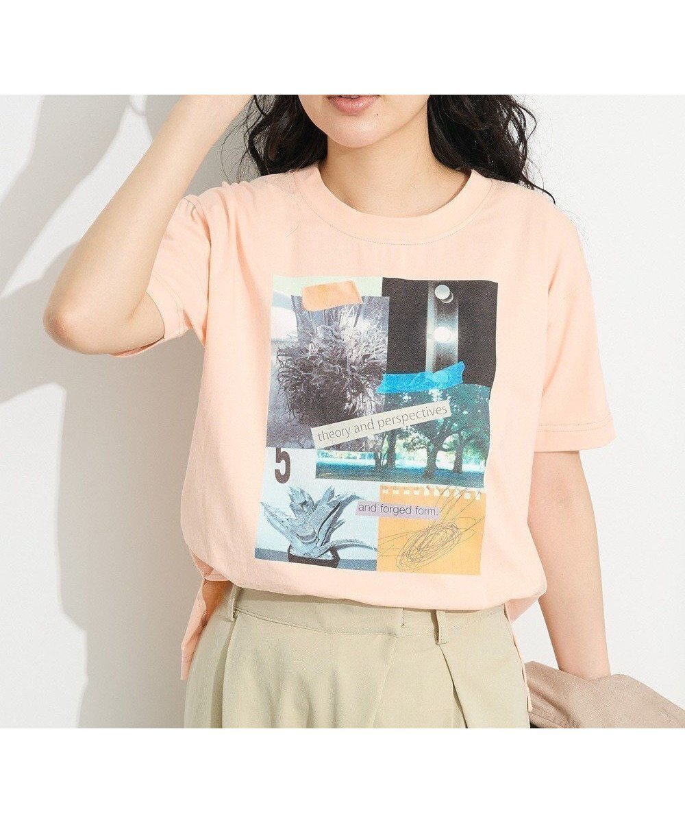 【クラフトスタンダードブティック/CRAFT STANDARD BOUTIQUE】のフォトプリントTEE インテリア・キッズ・メンズ・レディースファッション・服の通販 founy(ファニー) 　ファッション　Fashion　レディースファッション　WOMEN　トップス・カットソー　Tops/Tshirt　シャツ/ブラウス　Shirts/Blouses　ロング / Tシャツ　T-Shirts　カットソー　Cut and Sewn　2025年　2025　2025春夏・S/S　Ss,Spring/Summer,2025　おすすめ　Recommend　インナー　Inner　カットソー　Cut And Sew　スリット　Slit　プリント　Print　ベーシック　Basic　ボトム　Bottom　ポケット　Pocket　夏　Summer　春　Spring　S/S・春夏　Ss・Spring/Summer　Pink|ID: prp329100004495221 ipo3291000000032338561
