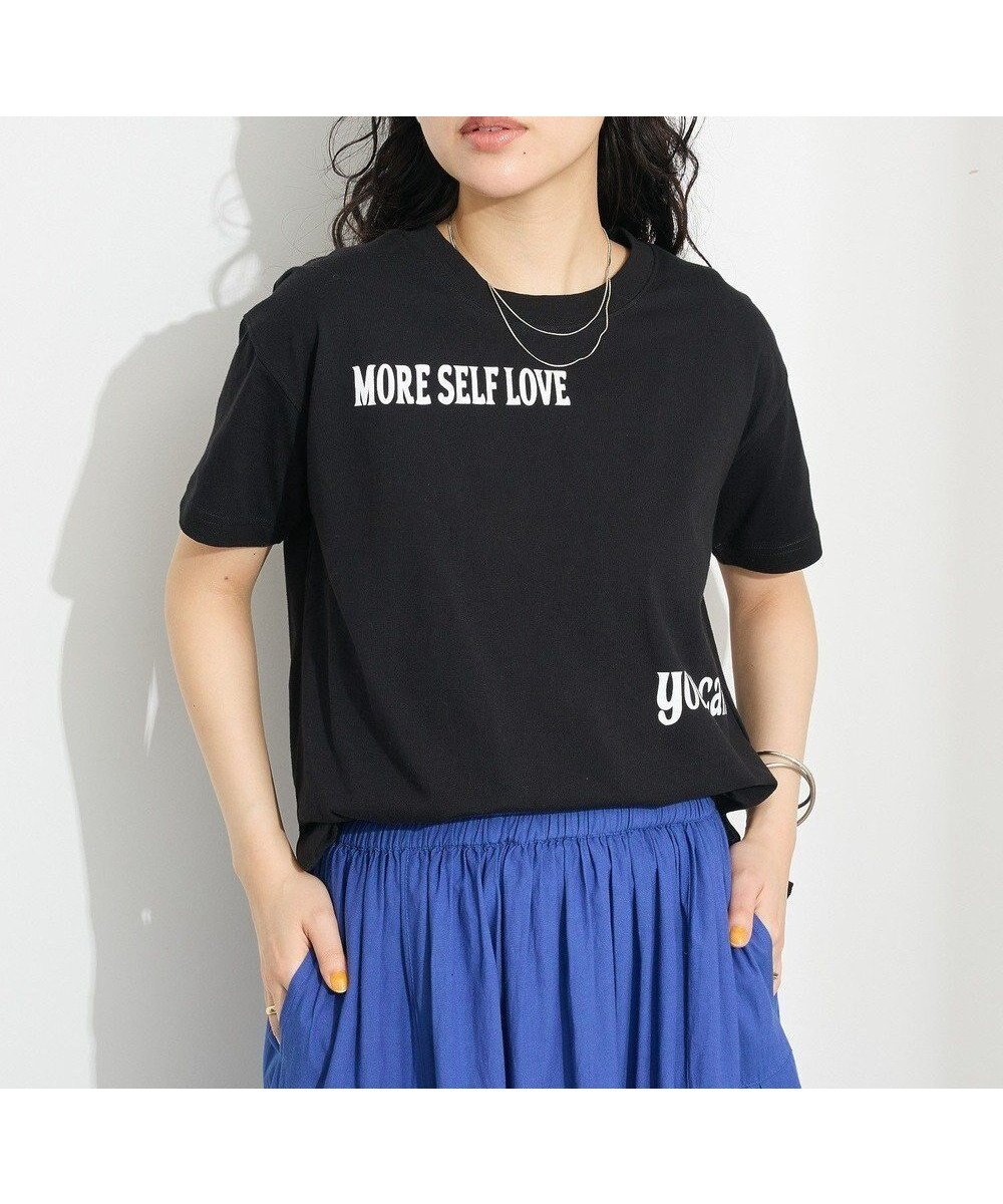 【クラフトスタンダードブティック/CRAFT STANDARD BOUTIQUE】のロゴプリントTEE インテリア・キッズ・メンズ・レディースファッション・服の通販 founy(ファニー) 　ファッション　Fashion　レディースファッション　Ladies' Fashion Online　トップス・カットソー　Tops/Tshirt　シャツ/ブラウス　Shirts/Blouses　ロング / Tシャツ　T-Shirts　カットソー　Cut and Sewn　2025年　2025　2025春夏・S/S　Ss,Spring/Summer,2025　おすすめ　Recommend　インナー　Inner　カットソー　Cut And Sew　スリット　Slit　フロント　Front　プリント　Print　ベーシック　Basic　ポケット　Pocket　モノトーン　Monotone　夏　Summer　春　Spring　S/S・春夏　Ss・Spring/Summer　Black|ID: prp329100004495223 ipo3291000000032621091
