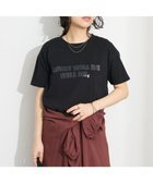 【クラフトスタンダードブティック/CRAFT STANDARD BOUTIQUE】のメタリックロゴプリントTEE 人気、トレンドファッション・服の通販 founy(ファニー) ファッション Fashion レディースファッション Fashion for Women トップス・カットソー Cut & Sew Tops シャツ・ブラウス・オフィスカジュアル Elegant Blouses & Button-Ups ロングTシャツ・Tシャツ Longline T-Shirts & Tees カットソー・ベーシックTシャツ Cut-and-Sewn Tops / Stretch Tees & Basics 2025年 2025 2025春夏・S/S Spring/Summer 2025 SS25 おすすめ Recommended / Our Picks インナー Innerwear カットソー Cut and Sewn Top スリット Slit, Slit Detail デニム Denim, Jeans Material ビスチェ Bustier, Corset Top フロント Front, Front Design プリント Print, Printed Pattern ポケット Pocket, Pocket Detail ヴィンテージ Vintage Style 人気 Popular, Best Seller 今季 This Season, Current Season 夏 Summer 定番 Standard, Basic Item 春 Spring S/S・春夏 SS, Spring/Summer, Warm Season thumbnail Black|ID: prp329100004495224 ipo3291000000033595922