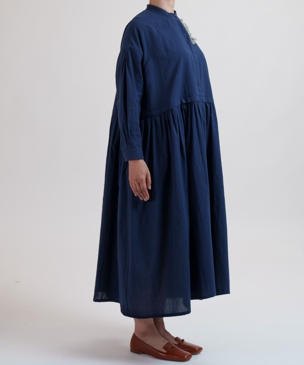 【ムーク/muuc】の花刺繍モチーフのコットンローンワンピース インテリア・キッズ・メンズ・レディースファッション・服の通販 founy(ファニー) 　ファッション　Fashion　レディースファッション　WOMEN　アウター　Coat Outerwear　コート　Coats　ジャケット　Jackets　オレンジ　Orange　ギャザー　Gather　シンプル　Simple　ジャケット　Jacket　モチーフ　Motif　無地　Plain Color　A/W・秋冬　Aw・Autumn/Winter・Fw・Fall-Winter　S/S・春夏　Ss・Spring/Summer　おすすめ　Recommend　夏　Summer　ネイビー|ID: prp329100004495388 ipo3291000000032368717