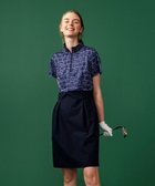【23区 ゴルフ/NIJYUSANKU GOLF】の盛夏対応のマルチ機能【接触冷感・UVケア・吸水速乾】【WOMEN】ドッキングワンピース ネイビー系5|ID: prp329100004495469 ipo3291000000031705218