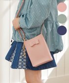 【組曲 / KIDS/KUMIKYOKU】の【Fサイズ】ミニツールショルダーバック 人気、トレンドファッション・服の通販 founy(ファニー) ファッション Fashion キッズファッション KIDS スクエア Square フロント Front ベーシック Basic リボン Ribbon 春 Spring thumbnail ピンク系|ID: prp329100004496221 ipo3291000000031714038