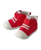 【ミキハウスホットビスケッツ/MIKI HOUSE HOT BISCUITS / KIDS】の【13-15cm】 ミニリボン付き キャンバスセカンドシューズ 赤|ID: prp329100004496224 ipo3291000000031987820
