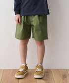 【エニファム/any FAM / KIDS】のポプリン ハーフパンツ カーキ|ID: prp329100004496234 ipo3291000000031961549