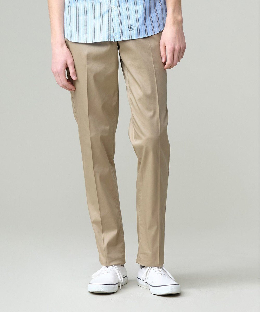 【ジェイ プレス/J.PRESS / MEN】の【ストレッチ】グリストーンダンプ ステムテーパードパンツ インテリア・キッズ・メンズ・レディースファッション・服の通販 founy(ファニー) 　ファッション　Fashion　メンズファッション　Men's Style Online　ボトムス　Bottoms/Men　ジャケット　Jacket　ストレッチ　Stretch　スラックス　Slacks　スリム　Slim　ドレス　Dress　A/W・秋冬　Aw・Autumn/Winter・Fw・Fall-Winter　S/S・春夏　Ss・Spring/Summer　夏　Summer　ベージュ系|ID: prp329100004496243 ipo3291000000032634303