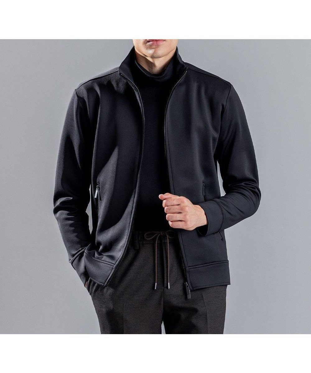【ジョゼフ オム/JOSEPH HOMME / MEN】のスキューバ ジャージー トラックジャケット インテリア・キッズ・メンズ・レディースファッション・服の通販 founy(ファニー) 　ファッション　Fashion　メンズファッション　MEN　アウター　Coats Outerwear/Men　ジップ　Zip　ジャケット　Jacket　ジャージー　Jersey　スポーティ　Sporty　フロント　Front　ラグジュアリー　Luxury　A/W・秋冬　Aw・Autumn/Winter・Fw・Fall-Winter　ブラック系|ID: prp329100004496244 ipo3291000000031714209