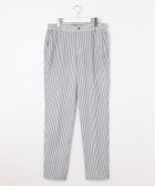 【23区 ゴルフ/23区GOLF / MEN】の【MEN】【ストレッチ/吸水速乾】スタイリングしやすい細ストライプ柄 ドライタッチで肌離れよく涼やかに履ける パンツ ライトグレー系2|ID: prp329100004496247 ipo3291000000031941414