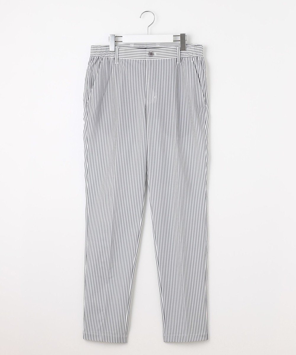 【23区 ゴルフ/23区GOLF / MEN】の【MEN】【ストレッチ/吸水速乾】スタイリングしやすい細ストライプ柄 ドライタッチで肌離れよく涼やかに履ける パンツ インテリア・キッズ・メンズ・レディースファッション・服の通販 founy(ファニー) 　ファッション　Fashion　メンズファッション　Fashion for Men　ボトムス　Bottoms　ゴルフ　Golf　シンプル　Simple, Minimal　ストライプ　Stripe, Striped Pattern　ストレッチ　Stretch, Stretchy Fabric　スマホ　Smartphone, Mobile Device　ポケット　Pocket, Pocket Detail　吸水　Absorbent, Quick-Dry　夏　Summer　春　Spring　S/S・春夏　SS, Spring/Summer, Warm Season　ライトグレー系2|ID: prp329100004496247 ipo3291000000032719196
