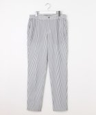 【23区 ゴルフ/23区GOLF / MEN】の【MEN】【ストレッチ/吸水速乾】スタイリングしやすい細ストライプ柄 ドライタッチで肌離れよく涼やかに履ける パンツ ライトグレー系2|ID: prp329100004496247 ipo3291000000033541511