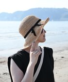 【石田製帽/ISHIDASEIBOU】の【石岡真実さん着用】 ラフィア糸入りかぎ編み ソフトハットセーラ ナチュラル|ID: prp329100004496292 ipo3291000000033139184