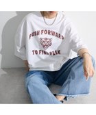 【グリーンパークス/Green Parks】の・SUGAR SPOON TORApt7分袖スウェット Off White|ID: prp329100004496310 ipo3291000000032595095