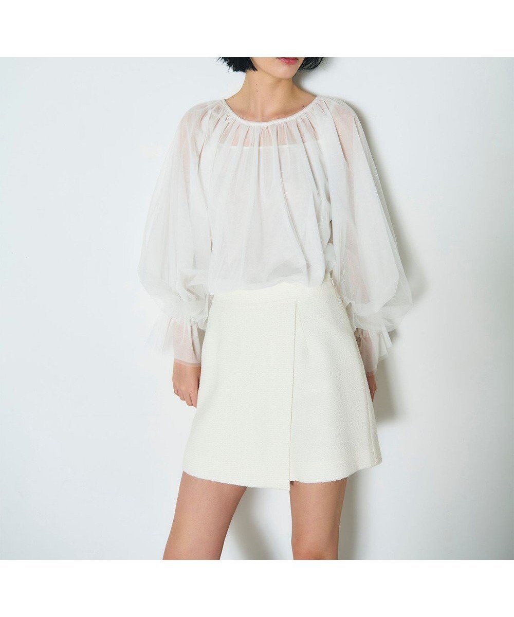 【グレース コンチネンタル/GRACE CONTINENTAL】のツイードラップショートパンツ 人気、トレンドファッション・服の通販 founy(ファニー) 　ファッション　Fashion　レディースファッション　WOMEN　パンツ　Pants　ハーフ / ショートパンツ　Short Pants　ショート　Short　シンプル　Simple　ジャケット　Jacket　セットアップ　Set Up　ツイード　Tweed　ラップ　Wrap　ロング　Long　夏　Summer　春　Spring　S/S・春夏　Ss・Spring/Summer　無地　Plain Color　 other-1|ID: prp329100004496325 ipo3291000000031716634