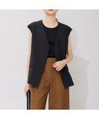 【アイシービー/iCB】の【接触冷感・速乾・洗える】T.R.Liプレーンウィーブ ジレ ブラック系|ID: prp329100004496339 ipo3291000000031968600