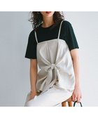 【23区/NIJYUSANKU】の【洗える】リネンレーヨンストレッチ キャミソール ブラウス ベージュ系|ID: prp329100004496340 ipo3291000000031886330