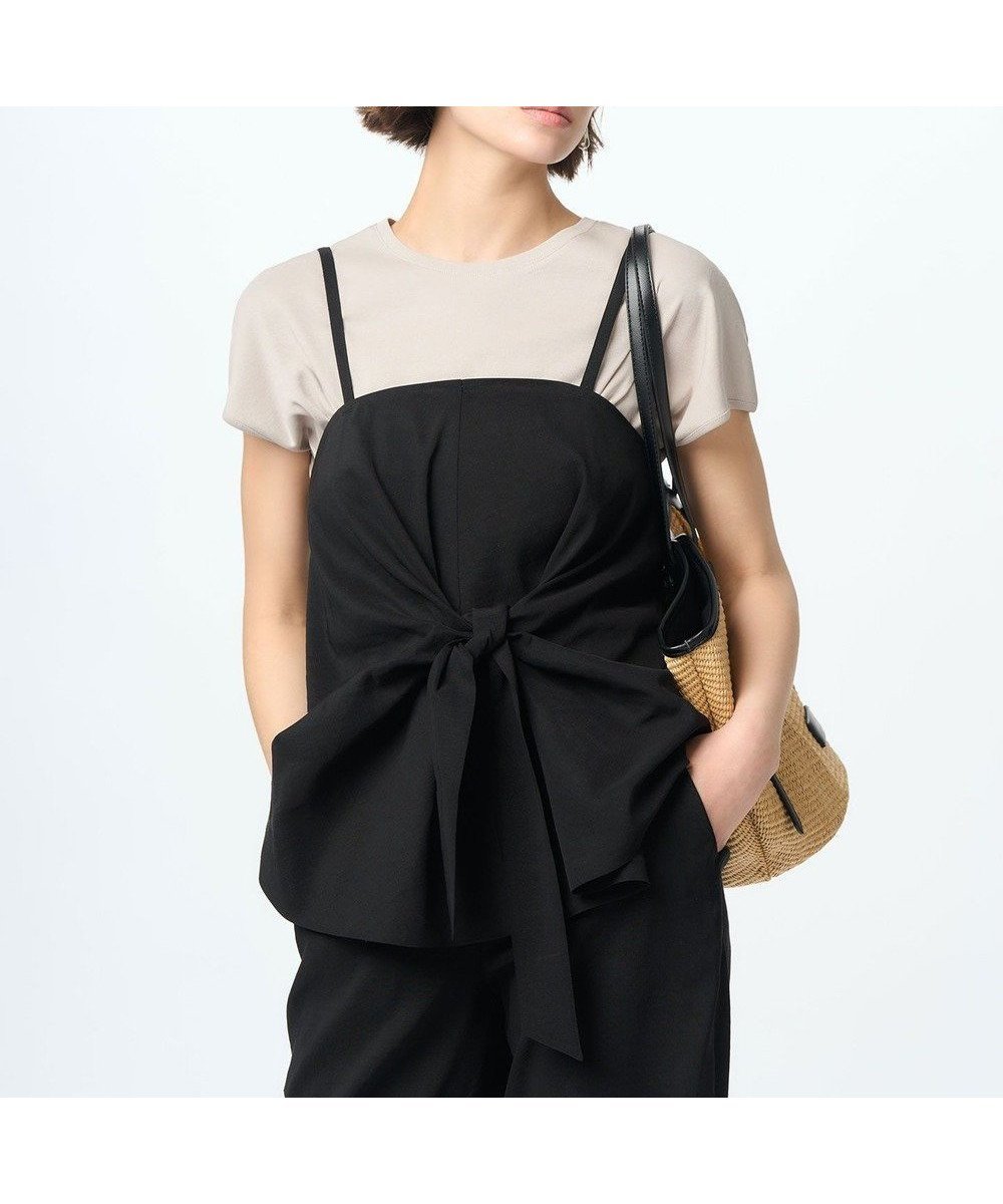 【23区/NIJYUSANKU】の【洗える】リネンレーヨンストレッチ キャミソール ブラウス 人気、トレンドファッション・服の通販 founy(ファニー) 　ファッション　Fashion　レディースファッション　Fashion for Women　トップス・カットソー　Cut & Sew Tops　キャミソール&ノースリーブ　Camisoles & Sleeveless Tops　シャツ・ブラウス・オフィスカジュアル　Elegant Blouses & Button-Ups　春　Spring　洗える　Machine Washable　キャミソール　Camisole, Spaghetti Strap Top　ストレッチ　Stretch, Stretchy Fabric　セットアップ　Set-Up, Coordinated Outfit　ビスチェ　Bustier, Corset Top　ボトム　Bottoms, Lower Wear　リネン　Linen, Linen Fabric　S/S・春夏　SS, Spring/Summer, Warm Season　おすすめ　Recommended / Our Picks　夏　Summer　2024年　2024　2024春夏・S/S　Spring/Summer 2024 SS24　 other-1|ID: prp329100004496340 ipo3291000000032645523