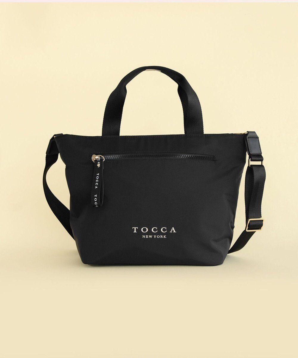 【トッカ/TOCCA】の【WEB&一部店舗限定】CAROVANA TOTE トートバッグ インテリア・キッズ・メンズ・レディースファッション・服の通販 founy(ファニー) 　ファッション　Fashion　レディースファッション　Fashion for Women　バッグ　Bags　イタリア　Italy　クラウン　Crown, Royal Motif　シューズ　Shoes, Footwear　ショルダー　Shoulder, Shoulder Strap　シンプル　Simple, Minimal　ジップ　Zip, Zipper　スポーツ　Sports, Activewear　財布　Wallet, Purse　トラベル　Travel, Travel Gear　フォルム　Silhouette, Form　ベーシック　Basic, Essential　ポケット　Pocket, Pocket Detail　リュクス　Luxury, Elegant, High-End, Chic　旅行　Travel　スーツケース キャリーケース　Suitcase / Carry Case　ブラック系|ID: prp329100004496349 ipo3291000000034306207