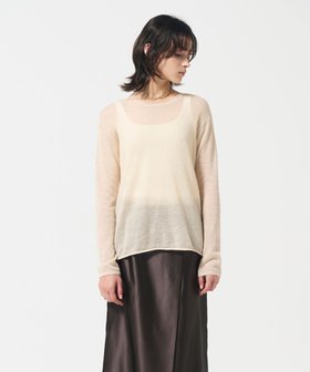 【グレース コンチネンタル/GRACE CONTINENTAL】 モヘヤシアーニットトップ人気、トレンドファッション・服の通販 founy(ファニー) ファッション Fashion レディースファッション WOMEN トップス・カットソー Tops/Tshirt ニット Knit Tops シアー Sheer シンプル Simple セーター Sweater モヘヤ Mohair リラックス Relax エレガント 上品 Elegant 夏 Summer S/S・春夏 Ss・Spring/Summer A/W・秋冬 Aw・Autumn/Winter・Fw・Fall-Winter |ID:prp329100004496359