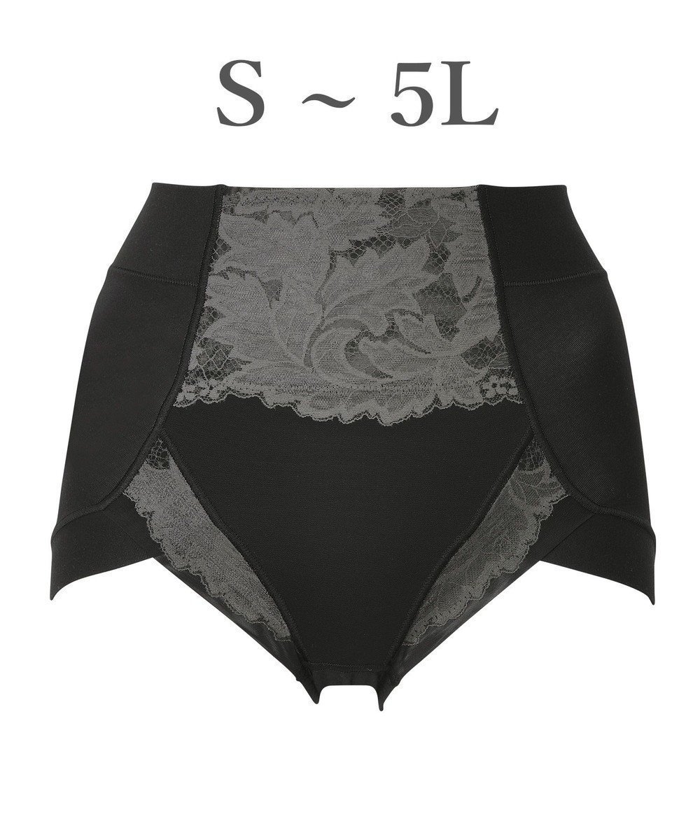 【ブラデリス ニューヨーク/BRADELIS New York】の【BRADELIS NewYork peace】ナチュラルフィット綿混ショーツ25 補正 補整下着 吸汗速乾 接触冷感で快適 インテリア・キッズ・メンズ・レディースファッション・服の通販 founy(ファニー) 　ファッション　Fashion　レディースファッション　Fashion for Women　下着・ランジェリー　Lingerie & Intimates　ショーツ・ランジェリー用ボトムス　Panties / Briefs / Lingerie Bottoms　アンダーウェア・ベースインナー・肌着　Underwear / Base Layer / Undergarments　アンダー　Underwear Essentials　ショーツ　Shorts, Short Pants　スーピマ　Supima, Premium Cotton　タンブラー　Tumbler, Travel Mug　パターン　Pattern, Design Print　フィット　Fit, Slim Fit　フラット　Flat, Flat Shoes　フロント　Front, Front Design　プリント　Print, Printed Pattern　ランジェリー　Lingerie, Intimate Wear　リーフ　Leaf, Botanical Leaf　レース　Lace, Lace Fabric　おすすめ　Recommended / Our Picks　ブラック|ID: prp329100004496611 ipo3291000000033650637