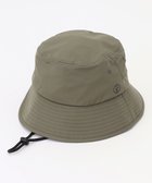【23区 ゴルフ/NIJYUSANKU GOLF】の【UNISEX】日常使いもしやすいシンプルデザイン 首後ろもしっかケアするネックカバー付キ バケットハット ギフトにもおすすめ◎ カーキ系|ID: prp329100004496615 ipo3291000000031721786