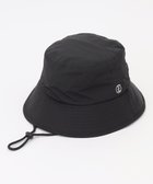 【23区 ゴルフ/NIJYUSANKU GOLF】の【UNISEX】日常使いもしやすいシンプルデザイン 首後ろもしっかケアするネックカバー付バケットハット ギフトにもおすすめ◎ ブラック系|ID: prp329100004496615 ipo3291000000035763478