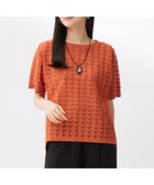 【自由区/JIYU-KU】の【カタログ掲載・セットアップ対応・洗える】シアーカットジャカード ニット グラムレッド|ID: prp329100004496636 ipo3291000000032098744