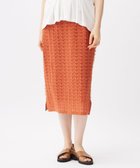 【自由区/JIYU-KU】の【セットアップ対応・洗える】シアーカットジャカード スカート グラムレッド|ID: prp329100004496639 ipo3291000000032595471