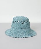 【アウロラ/AURORA】のANNA SUI(アナ スイ)モチーフ編みペーパークロッシェハット ブルー|ID: prp329100004496680 ipo3291000000032052750